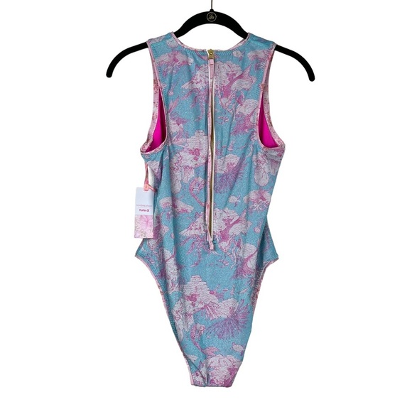 LOVESHACKFANCY X HURLEY - UNDER THE SEA MODERATE ONE PIECE M - Picture 5 of 9